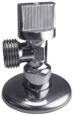 Шаровой кран Remsan Ду15х15 448512 угловой Хром