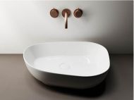 Умывальник CERAMICANOVA Element чаша накладная ассиметричной формы CN5003