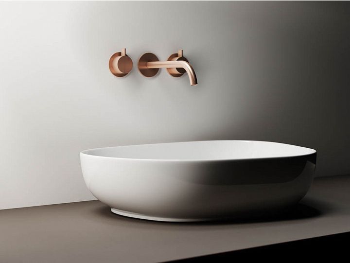 Умывальник CERAMICANOVA Element чаша накладная ассиметричной формы CN5003 Умывальник CERAMICANOVA Element чаша накладная ассиметричной формы CN5003