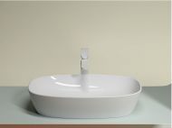 Умывальник CERAMICANOVA Element чаша накладная овальная 600x380x138 мм CN6049