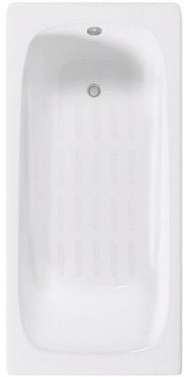 Чугунная ванна Delice Flex 170х80 DLR230631 без отверстий под ручки и антискользящего покрытия