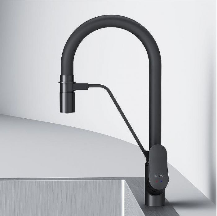 Смеситель для кухни AM.PM Like F8007822 Черный