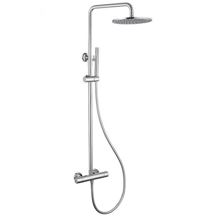 Душевая система Abber Wasser Kreis AF8160L с термостатом Хром
