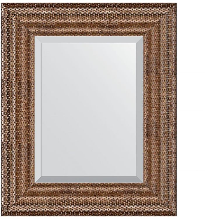 Зеркало Evoform Definite 47х57 BY 3956 с фацетом в багетной раме - Медная кольчуга 88