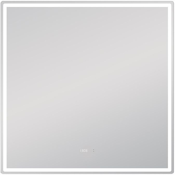 Зеркало Vigo Roberta Luxe 100 295 с подсветкой с бесконтактным выключателем с диммером с подогревом и часами