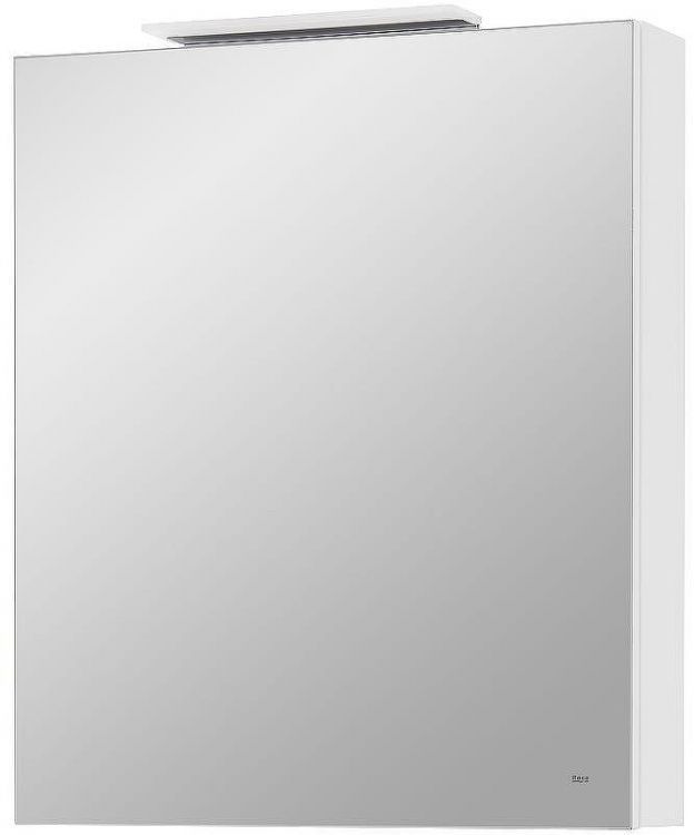 Зеркальный шкаф Roca Oleta 60 L A857645806 с подсветкой Белый глянец