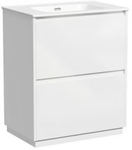 Тумба напольная под раковину SANCOS Libra Floor, белый глянец 690х450х840 мм, LB70FW