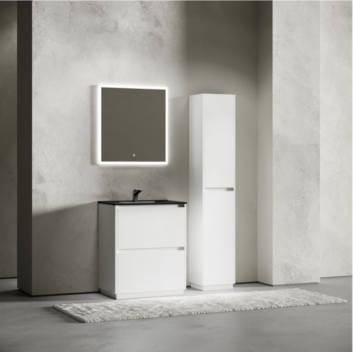 Тумба напольная под раковину SANCOS Libra Floor, белый глянец 690х450х840 мм, LB70FW