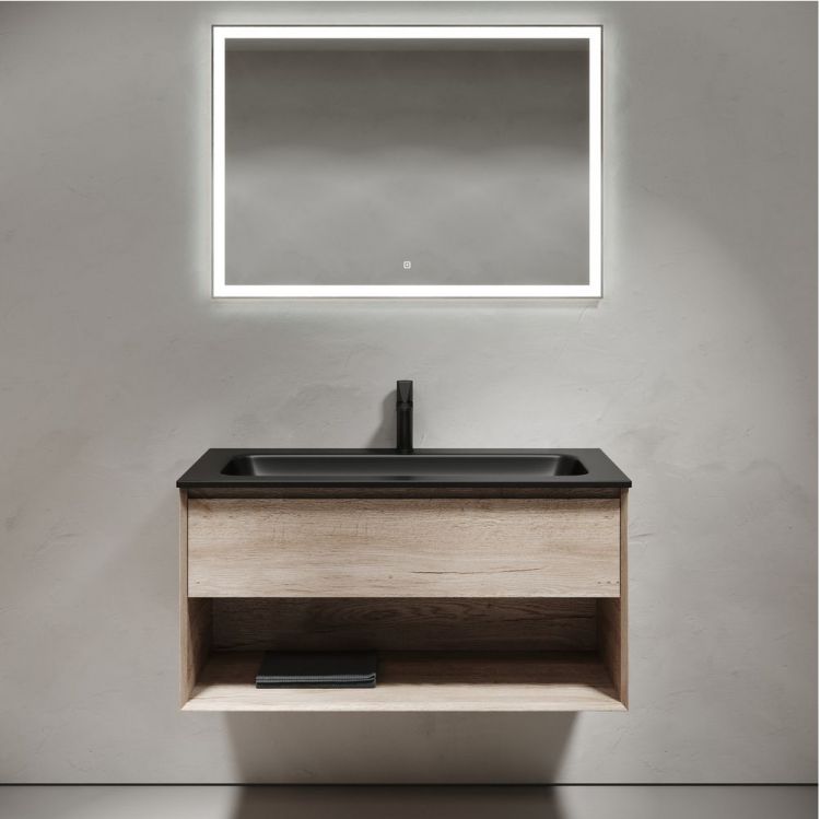 Тумба подвесная SANCOS под раковину Marmi 1.0, дуб галифакс натуральный 995х445х520, MR1.0100EG Тумба подвесная SANCOS под раковину Marmi 1.0, дуб галифакс натуральный 995х445х520, MR1.0100EG