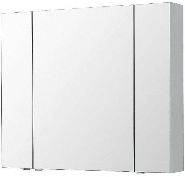 Зеркальный шкаф Aquanet Алвита New 90 303895 Серый матовый