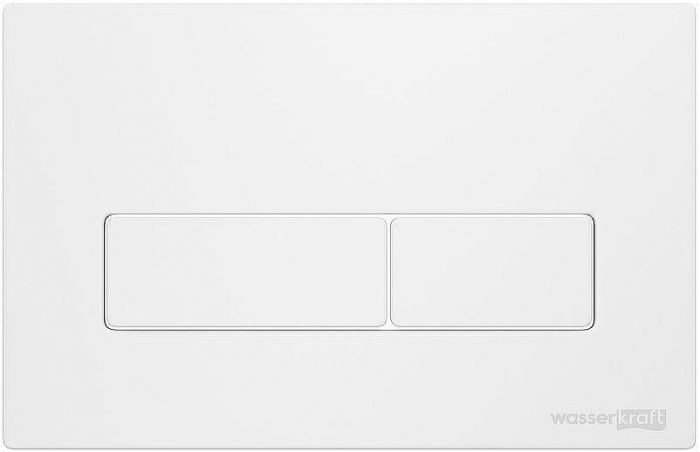 Инсталляция WasserKRAFT Glan 66TLT.010.ME.BL.WM03 для унитаза Черное стекло с Белой матовой клавишей смыва