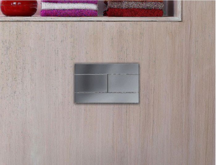 Комплект унитаза BelBagno Uno BB3105CHR/SC с сиденьем Микролифт и инсталляцией Jacob Delafon E29025-NF+E4316-CP с клавишей смыва Хром