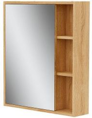 Зеркальный шкаф Volna Osmond 60 szOSMOND60 цвет Дуб сонома