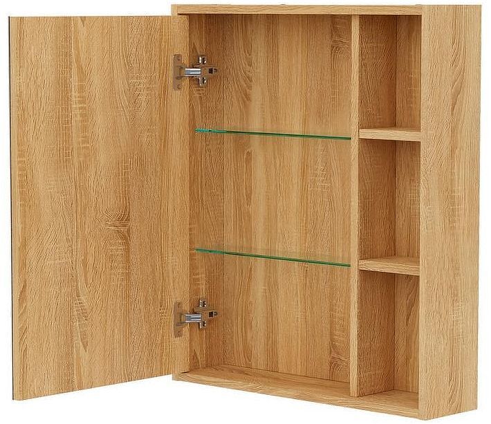 Зеркальный шкаф Volna Osmond 60 szOSMOND60 цвет Дуб сонома