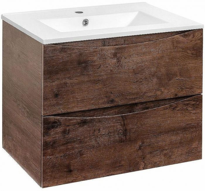 Тумба под раковину Vincea Mia 70 VMC-2MC700RW подвесная R.Wood