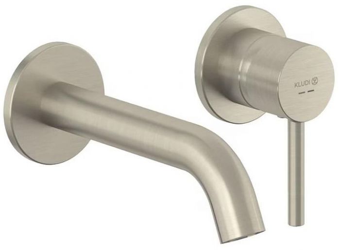 Смеситель для раковины Kludi Bozz 38244N576 цвет Никель брашированный