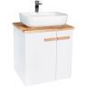 Тумба под раковину VIANT Мюнхен 60 VMUN60NBEL-T2STP подвесная Белая матовая Тумба под раковину VIANT Мюнхен 60 VMUN60NBEL-T2STP подвесная Белая матовая