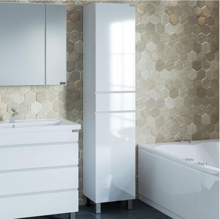 Шкаф пенал СанТа Марс 40 Белый