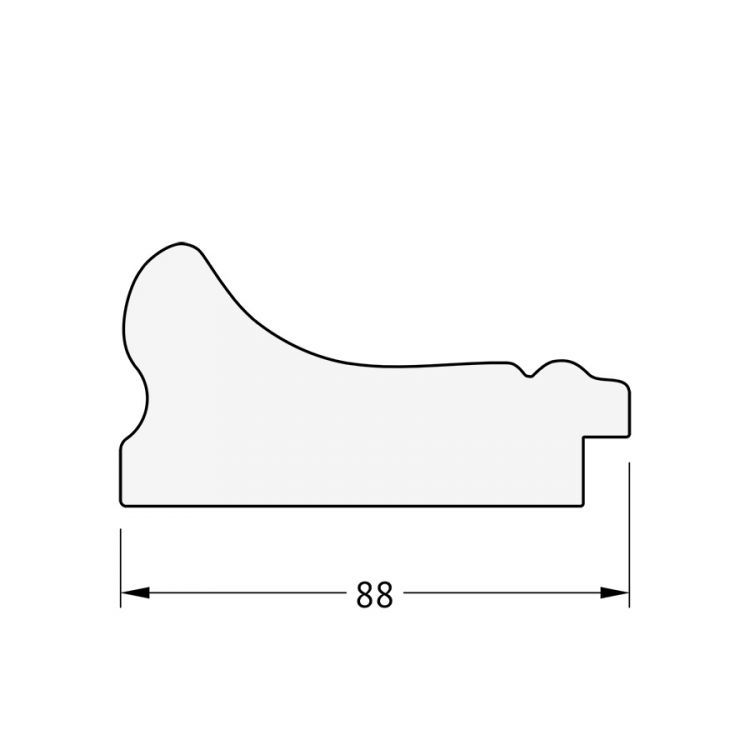Зеркало EVOFORM  EXCLUSIVE FLOOR BY 6160 111x201 хамелеон 88 мм пристенное напольное с фацетом в багетной раме