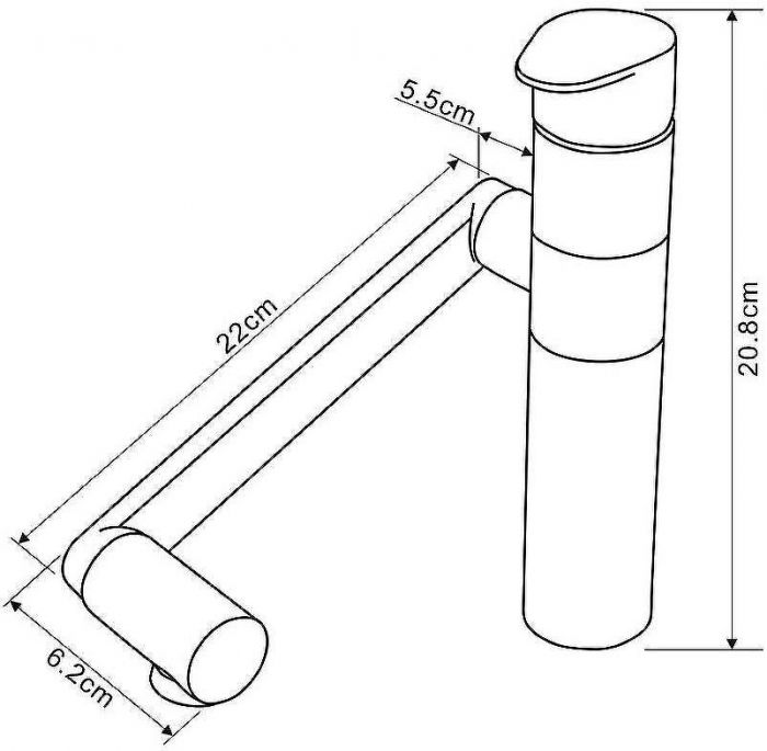 Смеситель для кухни Melodia della vita Perfetto MDV30202ss Нержавеющая сталь