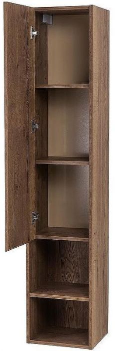 Шкаф пенал BelBagno Kraft 33 L KRAFT-1600-1A-SC-RT-L подвесной Rovere Tabacco