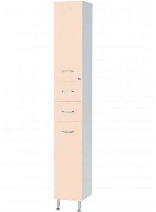 Шкаф пенал Bellezza Уют 26 4625001110075 Бежевый