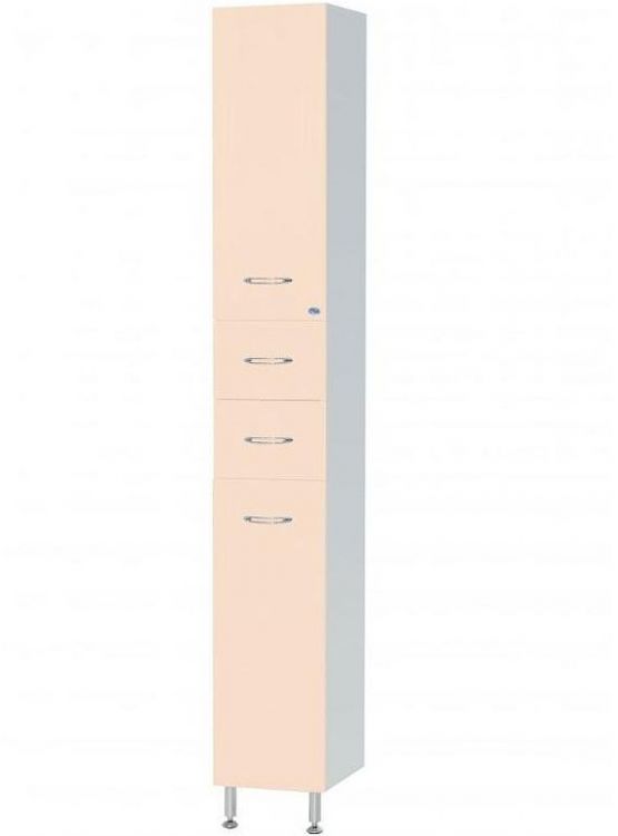 Шкаф пенал Bellezza Уют 26 4625001110075 Бежевый