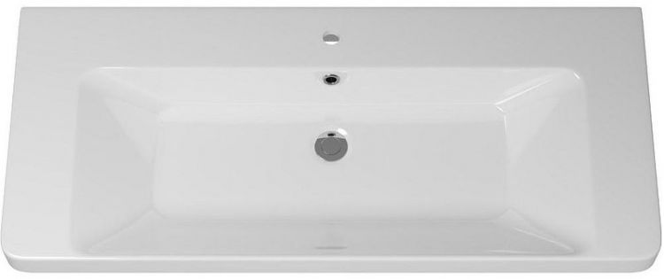 Тумба с раковиной Brevita Victory 105 УТ000025791 подвесная Серый шелк