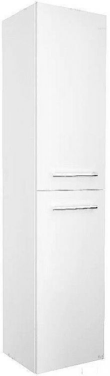 Шкаф пенал 1MarKa Соната 35 L У78472 подвесной с бельевой корзиной Белый глянцевый Шкаф пенал 1MarKa Соната 35 L У78472 подвесной с бельевой корзиной Белый глянцевый