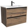 Тумба под раковину ЗОВ Парма 70 P70AT подвесная цвет Древесина Аттик