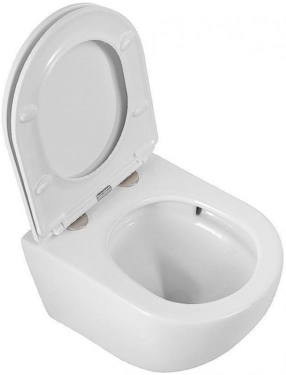 Унитаз Cezares Relax-Tor CZR-38088-49-TH-TOR/SC подвесной с сиденьем Микролифт Унитаз Cezares Relax-Tor CZR-38088-49-TH-TOR/SC подвесной с сиденьем Микролифт