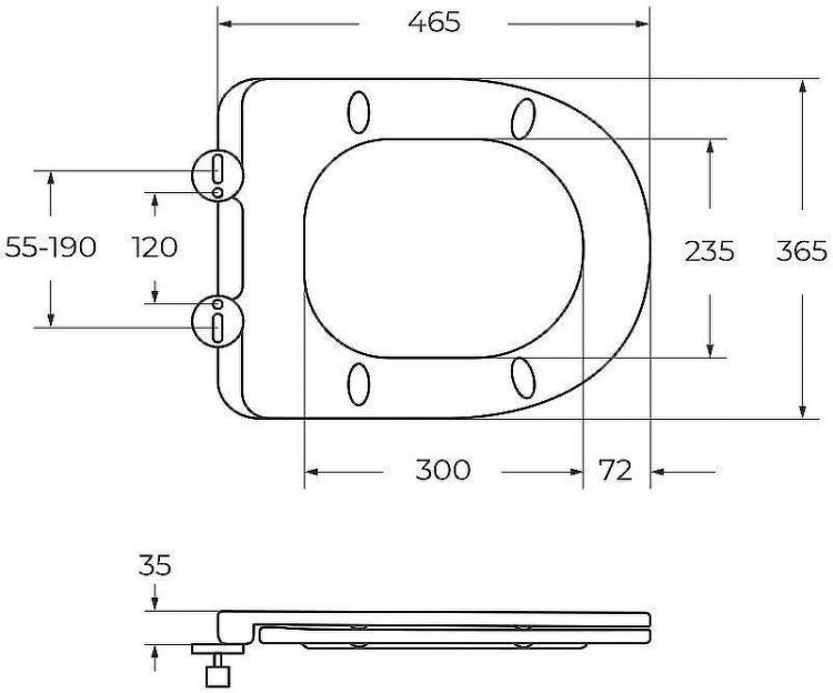 Унитаз Cezares Relax-Tor CZR-38088-49-TH-TOR/SC подвесной с сиденьем Микролифт Унитаз Cezares Relax-Tor CZR-38088-49-TH-TOR/SC подвесной с сиденьем Микролифт