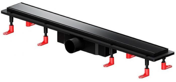 Душевой лоток AM.PM PrimeFlow 70 W02SC-U11-070-04BM с Черной матовой решеткой / под плитку Tile