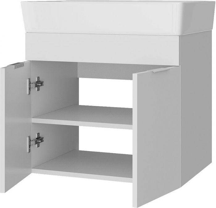 Тумба с раковиной DIWO Анапа 60 TR-672628 подвесная цвет Белый