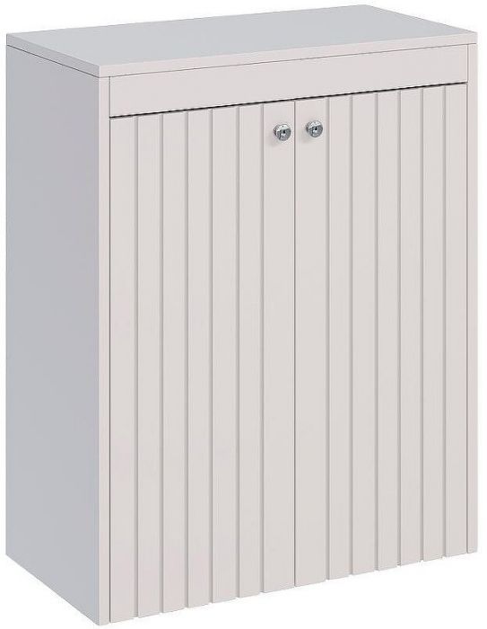 Тумба Lemark Romance 60 LM07R35N-SH подвесная с бельевой корзиной Белый глянец