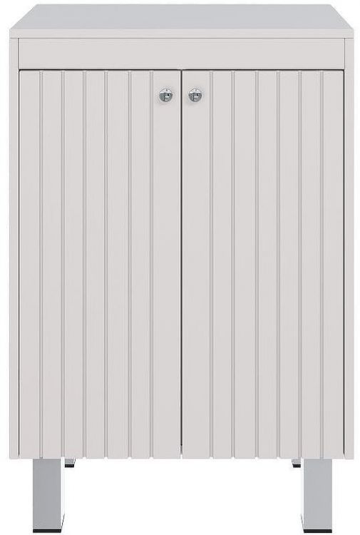 Тумба Lemark Romance 60 LM07R35N-SH подвесная с бельевой корзиной Белый глянец