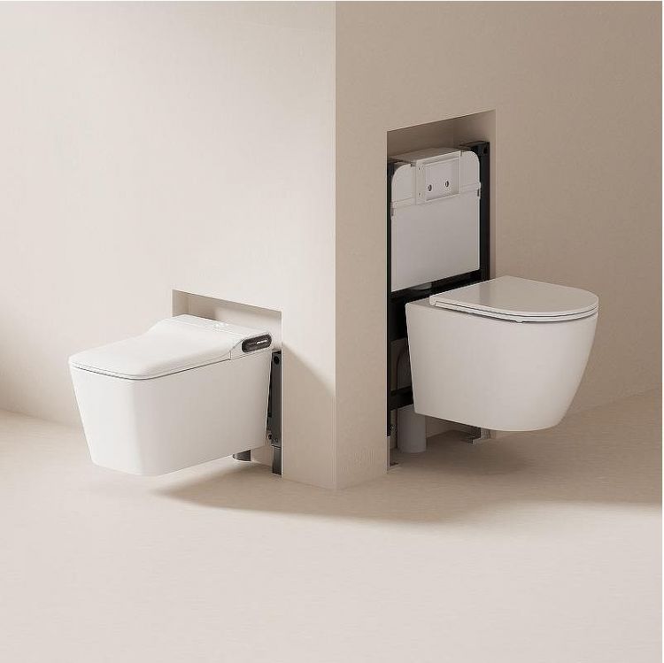 Унитаз биде Abber Rechteck AC1215S подвесной с сиденьем Микролифт