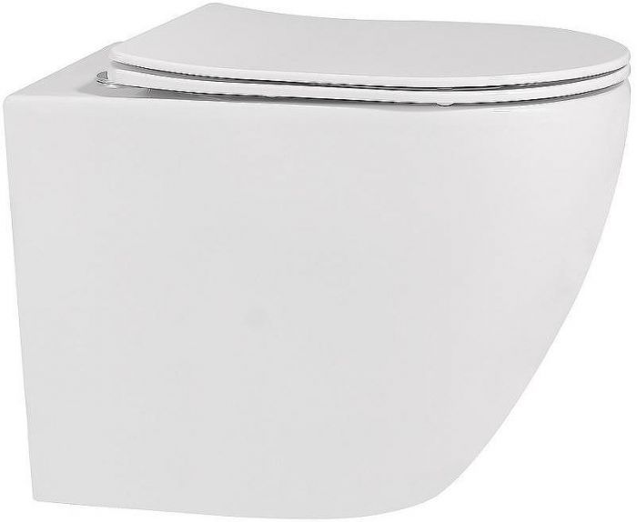 Унитаз Abber Bequem AC1111 приставной с сиденьем Микролифт