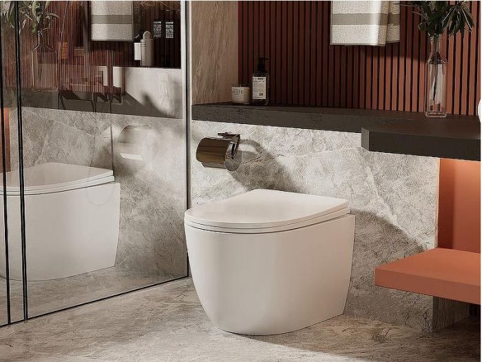 Унитаз Abber Bequem AC1111 приставной с сиденьем Микролифт