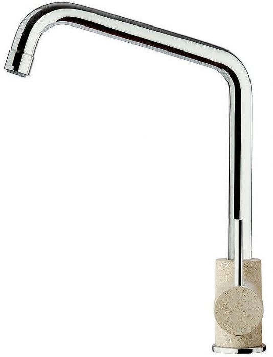 Смеситель для кухни Paini Cox 7894572CR599H1KM Бежевый матовый Хром