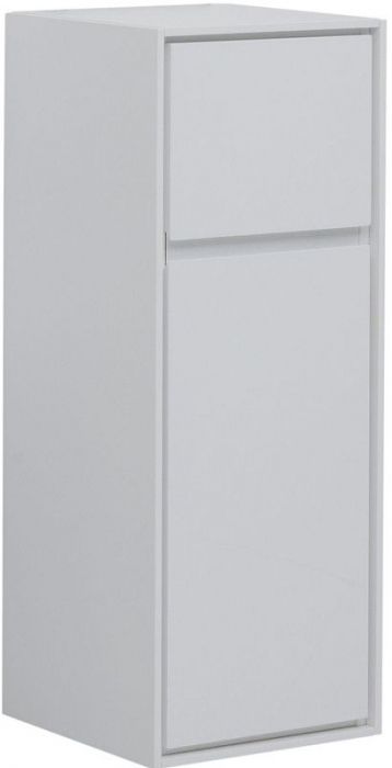 Подвесной шкаф Aquanet Милан 35 339954 цвет Белый глянец