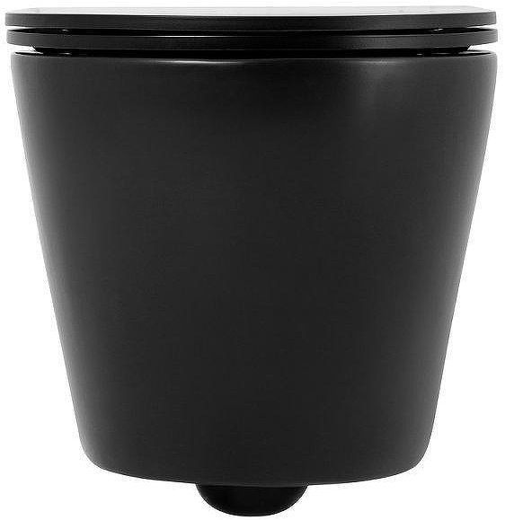 Унитаз Charus Torre Bianca EWC700-121B Black Estella Rimless подвесной цвет Черный матовый с сиденьем Микролифт Унитаз Charus Torre Bianca EWC700-121B Black Estella Rimless подвесной цвет Черный матовый с сиденьем Микролифт