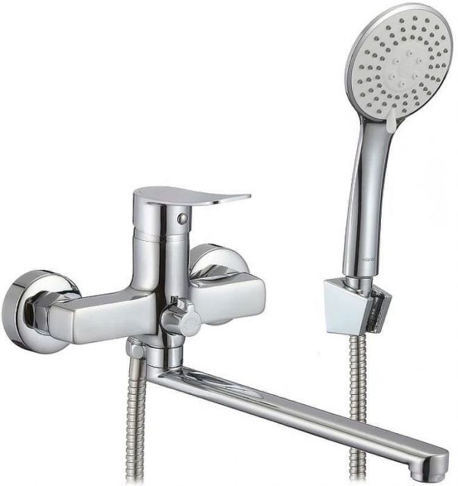 Смеситель для ванны Milardo Demi DEMSB02M02 универсальный Хром
