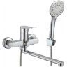 Смеситель для ванны Milardo Demi DEMSB02M02 универсальный Хром Смеситель для ванны Milardo Demi DEMSB02M02 универсальный Хром