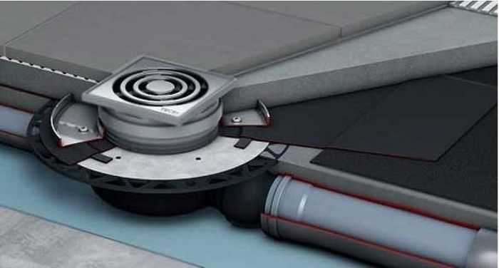 Душевой трап Tece Drainpoint 120 KDP-S120 с решеткой Хром
