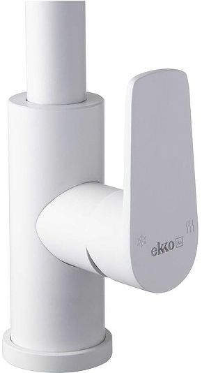 Смеситель для кухни Ekko E6001-8 цвет Белый матовый