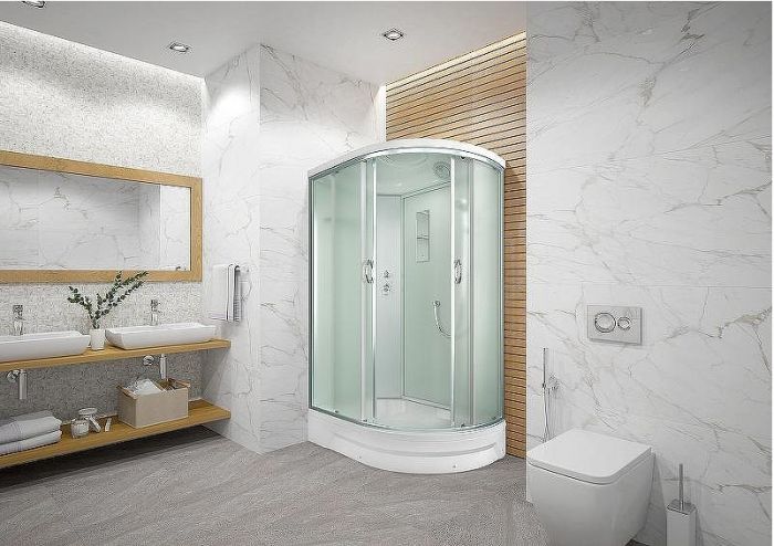 Душевая кабина Erlit Comfort 120х80 ER351226L-C3-RUS без гидромассажа