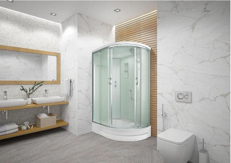 Душевая кабина Erlit Comfort 120х80 ER351226L-C3-RUS без гидромассажа