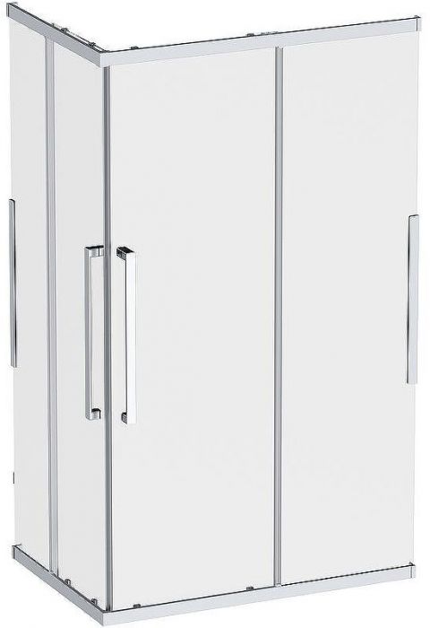 Душевой уголок AM.PM Func 120x80 W84G-403-12080-MT профиль Хром матовый стекло прозрачное