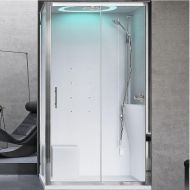 Душевая кабина Novellini Eon 120х80 R EON2P129DT1F-1AK с гидромассажем
